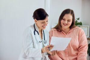 A team member at a weight loss clinic meets with her client and answers the question, “What is NAD+ IV therapy?”