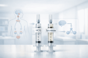 HCG and Testosterone Injections at the Same Time